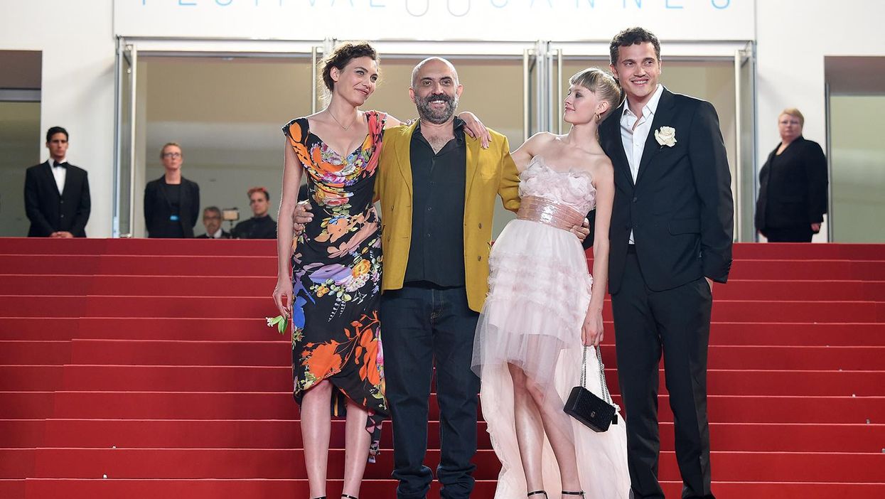 Swiss actress Aomi Muyock, Argentinian director Gaspar Noe, Danish actress Klara Kristin and US actor Karl Glusman