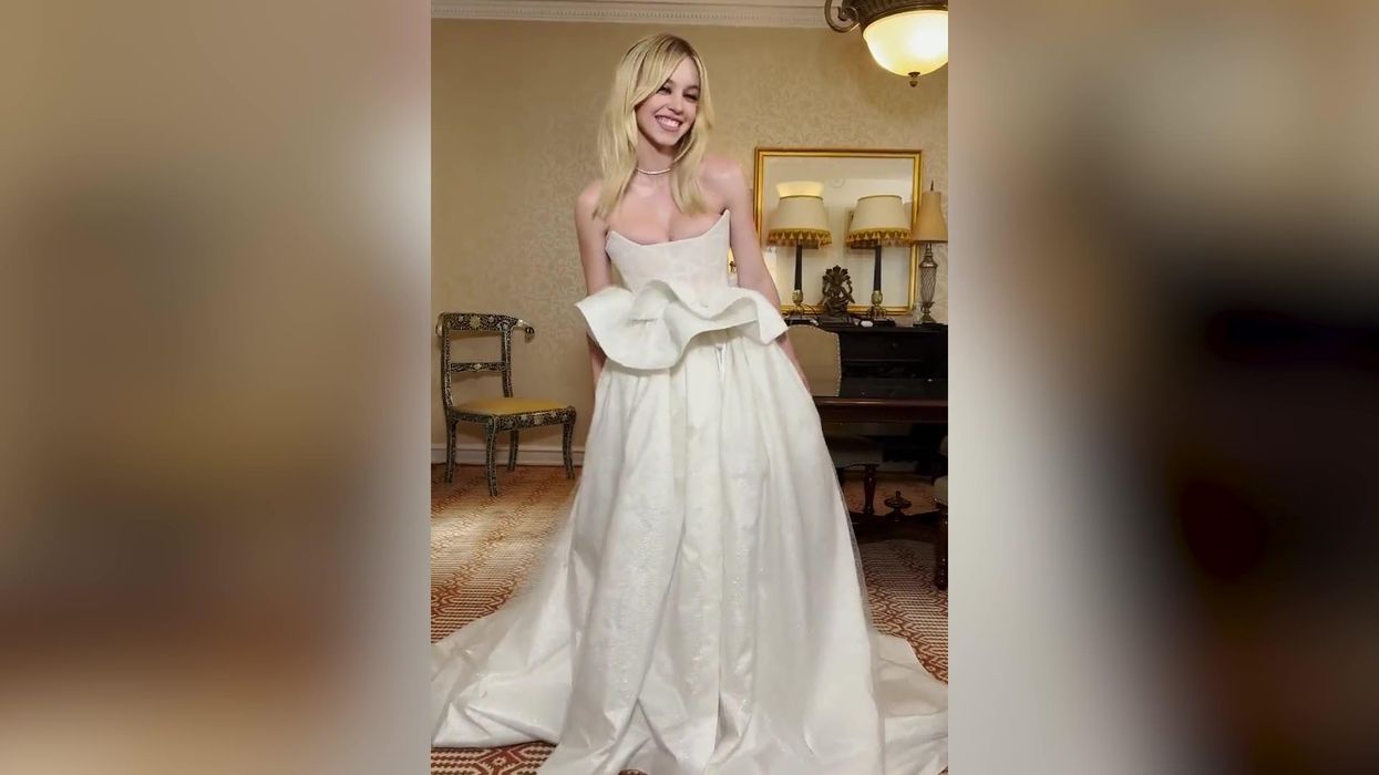 Sydney Sweeney recreates iconic scene from The Princess Diaries to unveil her Met Gala look