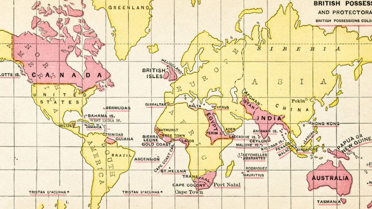 <p>Tagh Hickey’s video on the British view of their empire</p>