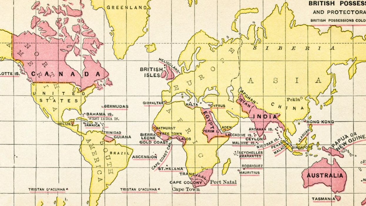 <p>Tagh Hickey’s video on the British view of their empire</p>