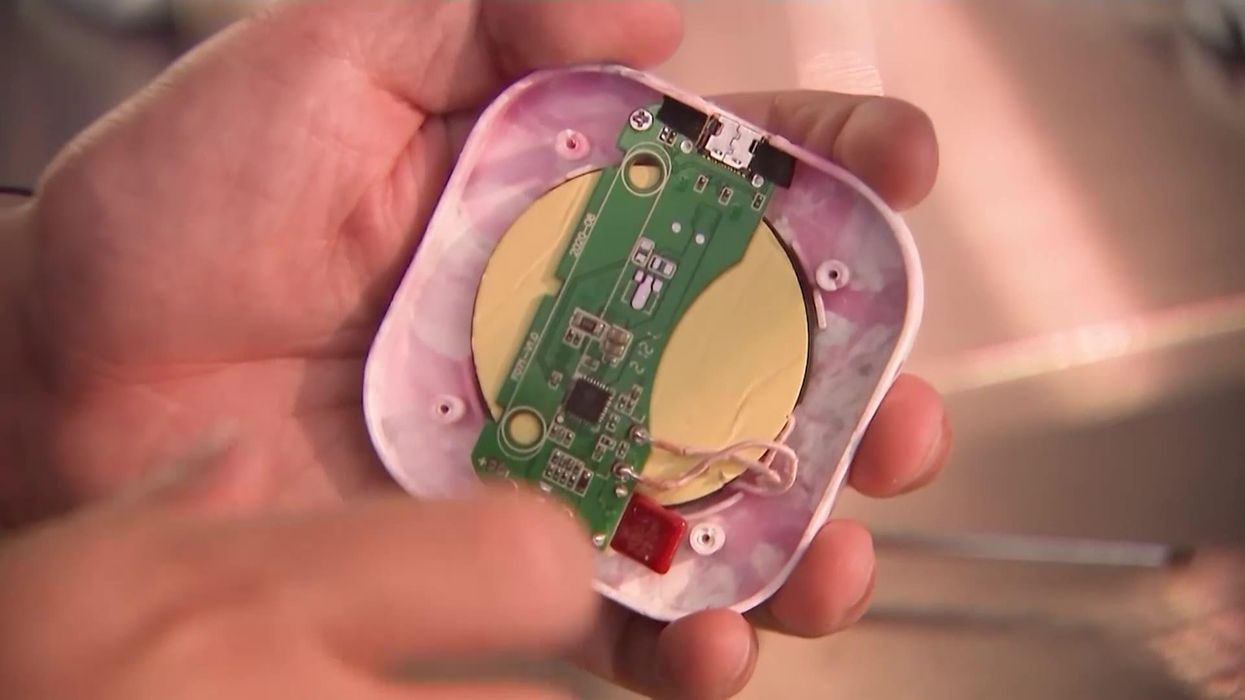 Taiwanese firm recycles face masks into phone chargers