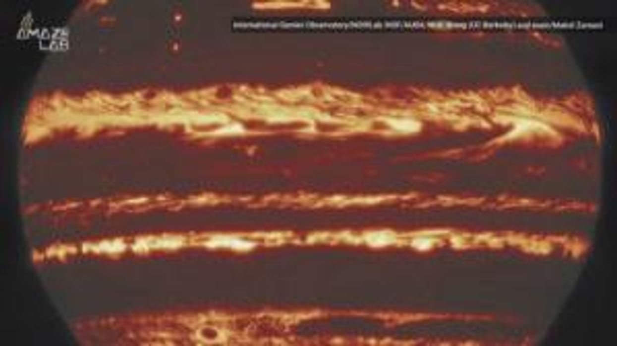 Viral space video shows how fast Jupiter rotates and people can't believe it