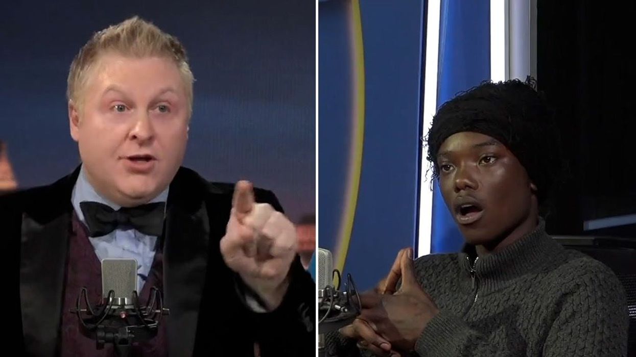 This moment between a Talk TV host and TikTok prankster Mizzy has sparked a racism debate