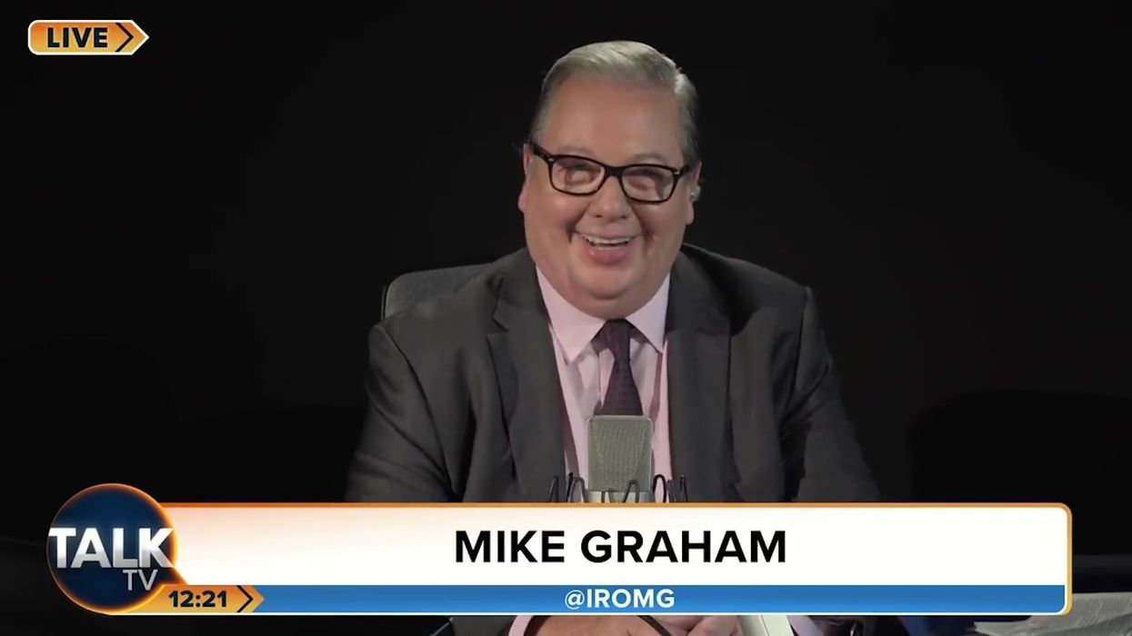 TalkTV turns all of the studio lights off mid-broadcast to 'conserve energy'