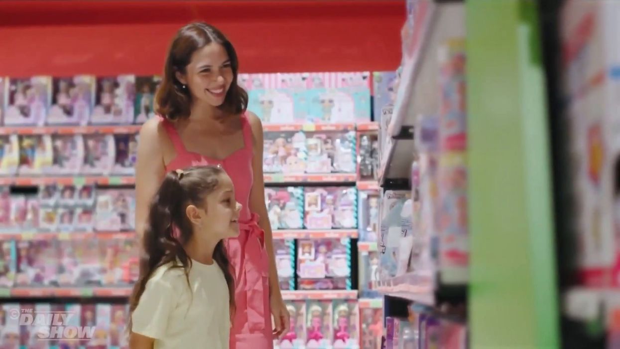 Tariff Tilly Doll: The Daily Show take make fun of Mattel v Trump tariff war