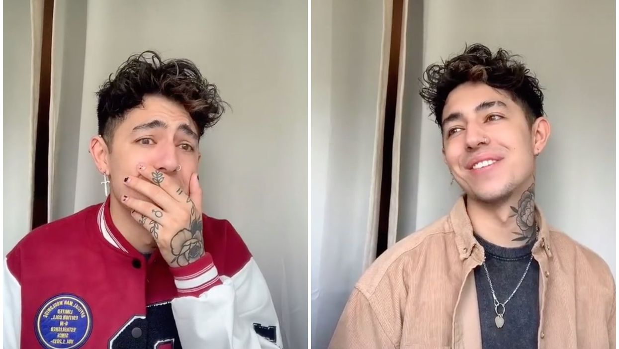 <p>Tattoo artist Jamie Lo reenacted the incident for a now-viral TikTok clip</p>
