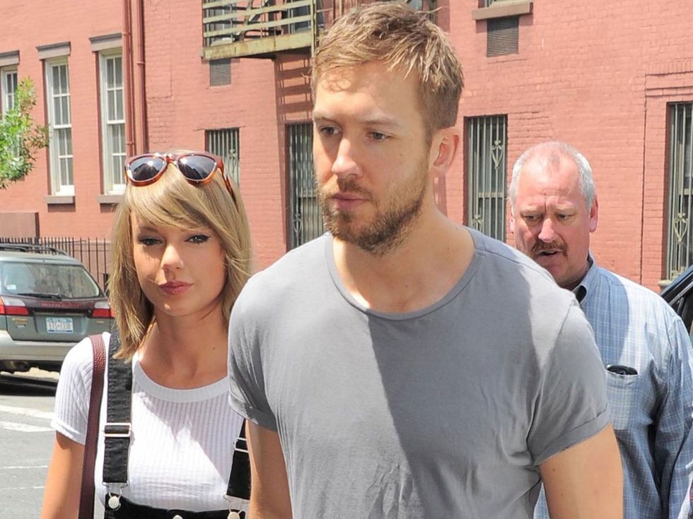 Taylor Swift and Calvin Harris