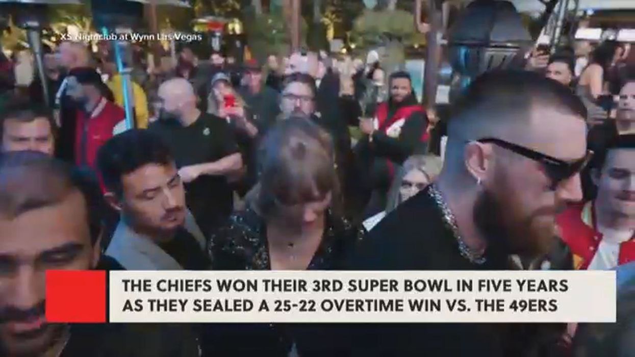 What did Taylor Swift and Travis Kelce get up to at the Super Bowl