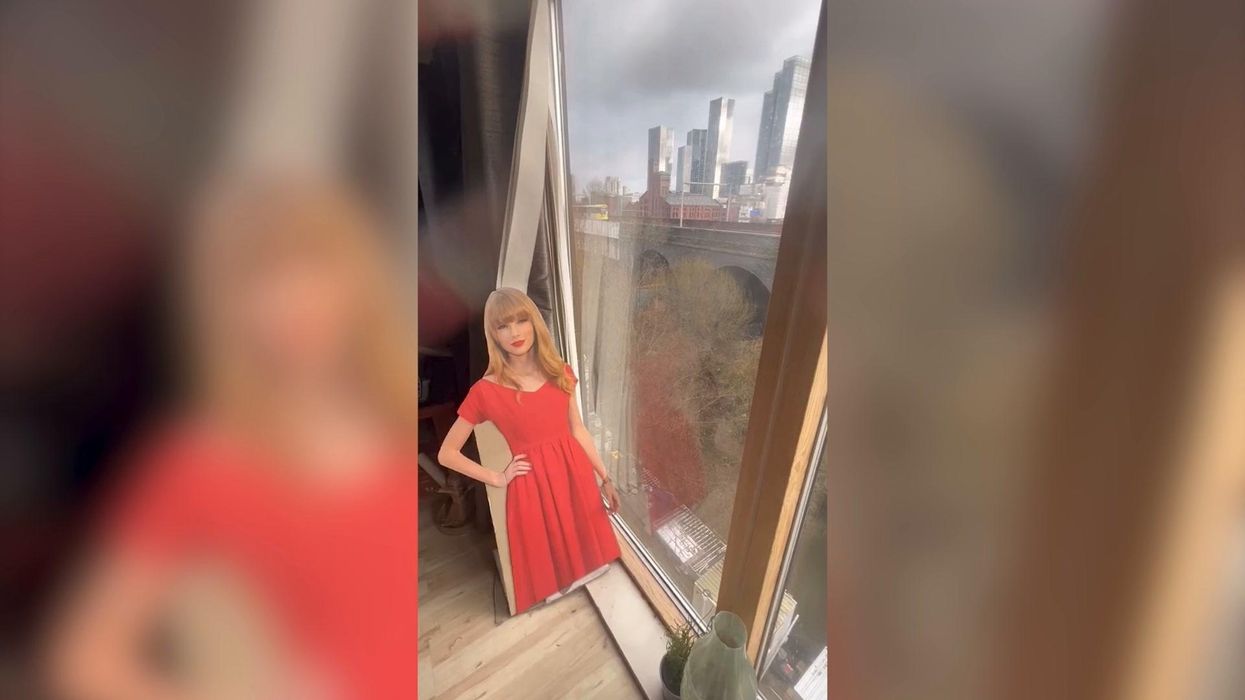 The owner of iconic UK Taylor Swift cutout has delighted fans