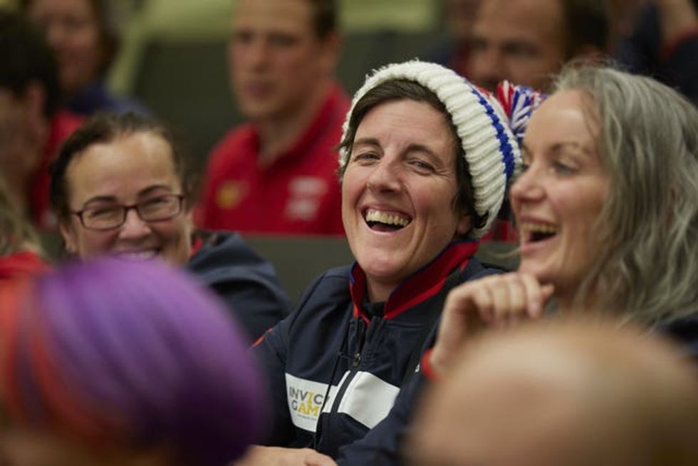 Team UK former Army Sergeant Vic Wales