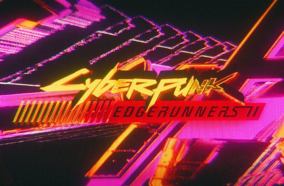 Teaser artwork for Cyberpunk Edgrerunners Season 2