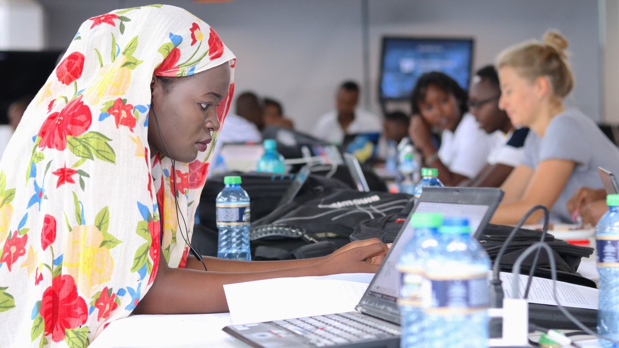 Techfugees works to ’empower’ displaced people by implementing them in tech-based initiatives around the world (Techfugees)