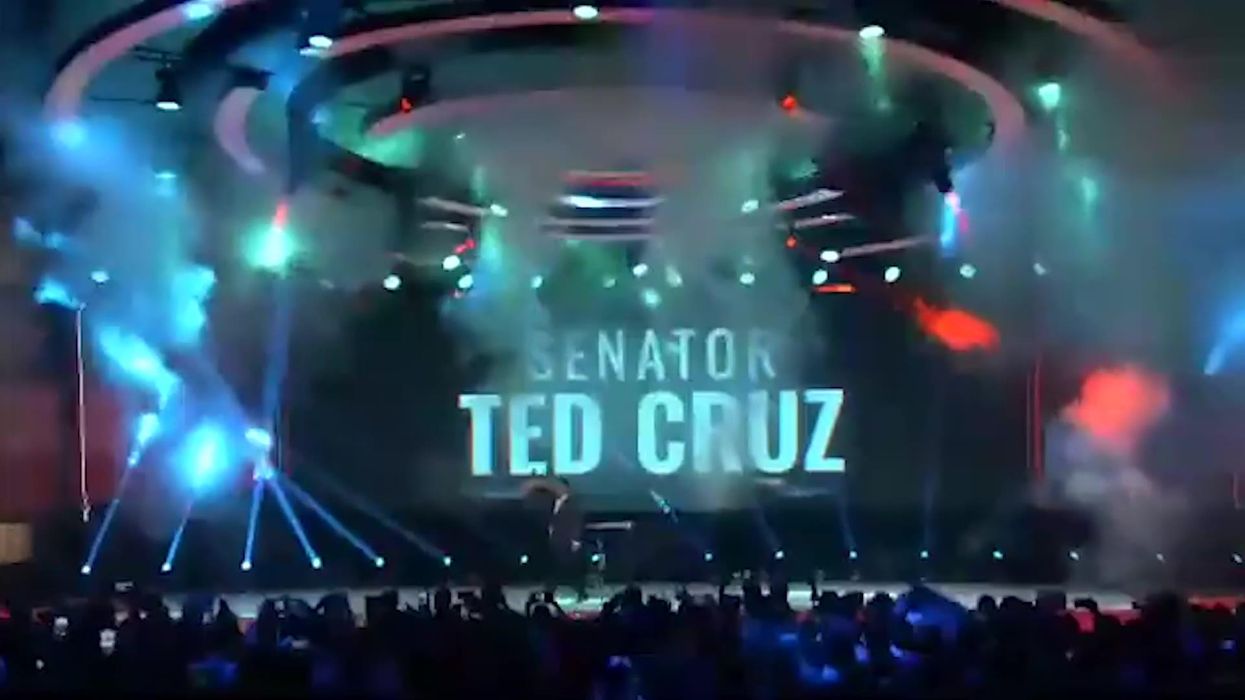 Ted Cruz's stage walk at a conservative conference is the most ridiculous thing you’ll see today