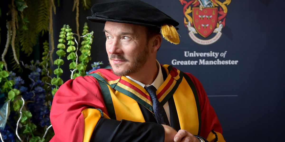 First Degree Graduation Tenor Russell Watson awarded honorary degree by University of Greater ...