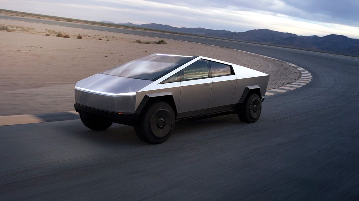 A Tesla Cybertruck has already been spotted being towed away