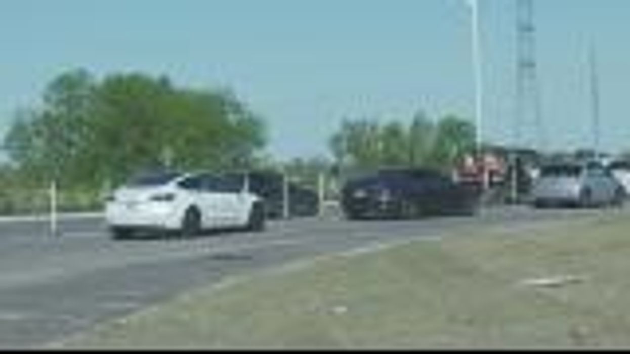 Tesla owner left in shock as car gets stuck at 83mph on freeway
