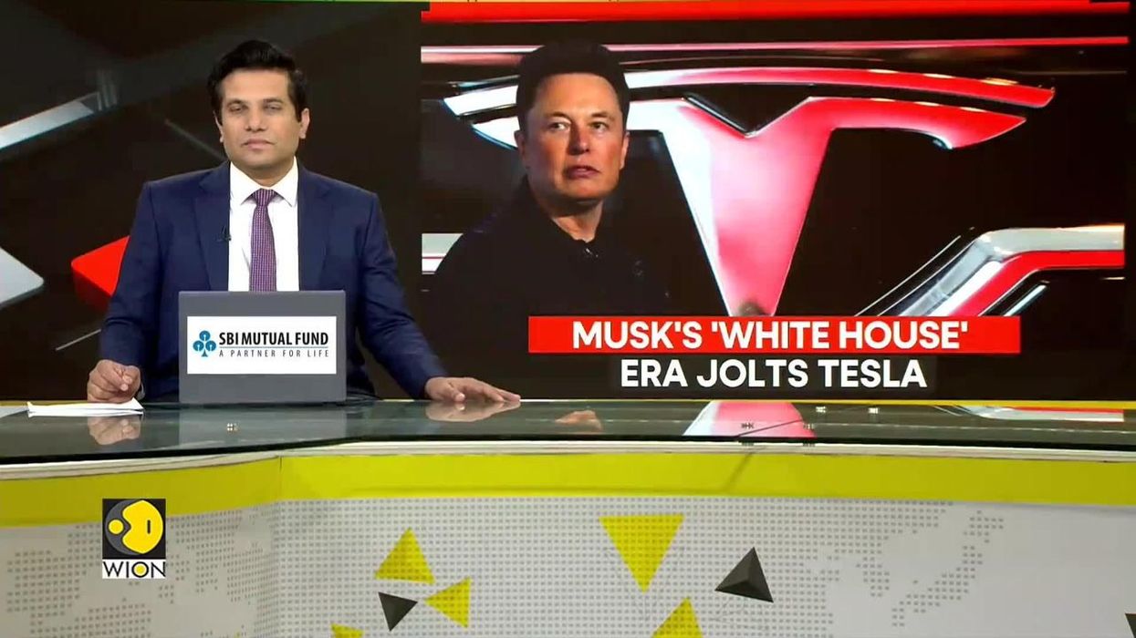 Reactions flood in as Tesla's stock drops sharply amid X outage