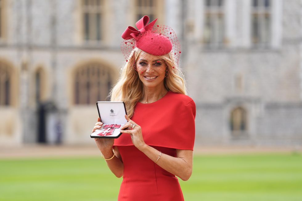 Strictly presenter Tess Daly says MBE ‘greatest honour of my career’