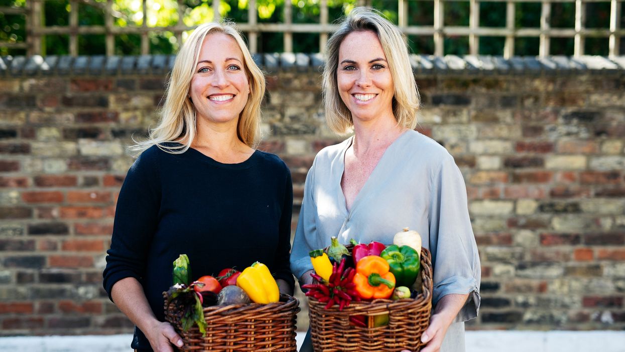 Tessa Clarke (left) and Saasha Celestial, founders of Olio (Olio/PA)