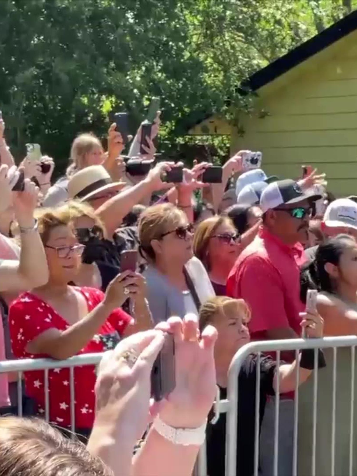 Texas governor booed as he visits site of the Uvalde school shooting