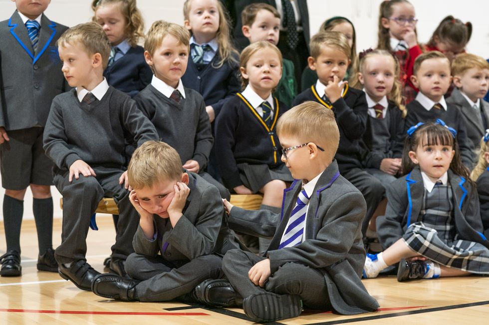 The 15 sets of twins starting school in Inverclyde in 2021 is the second highest on record (Jane Barlow/PA)