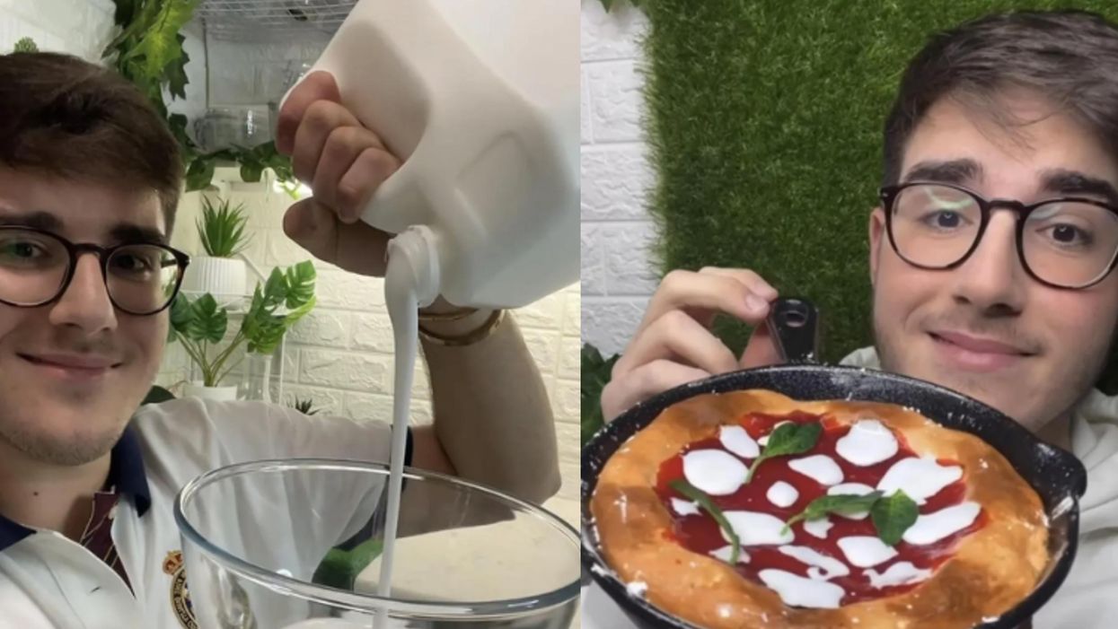 Teenager's food illusions baffle the web and make him a billion view TikTok sensation