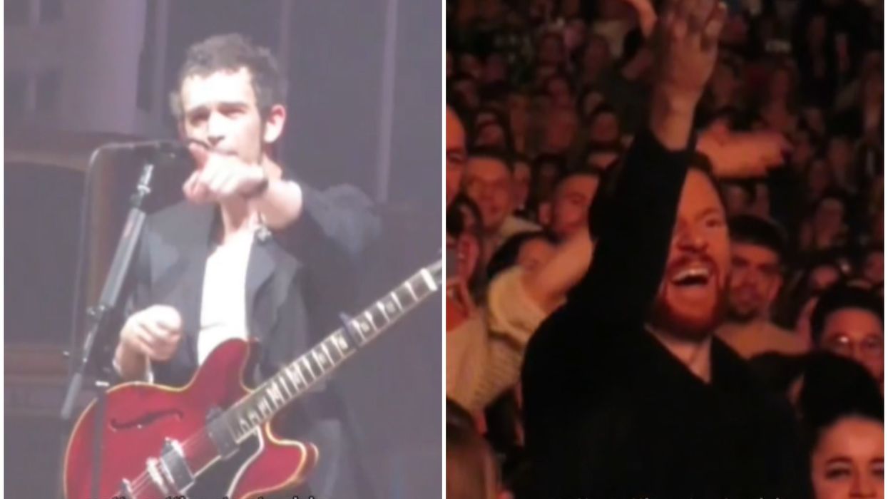 Matty Healy gets 'starstruck' after spotting 'The Traitors' stars at his gig
