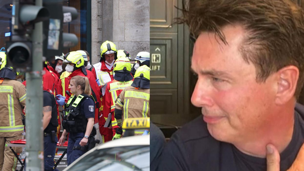 'Trail of destruction' Berlin crash described in detail by witness John Barrowman