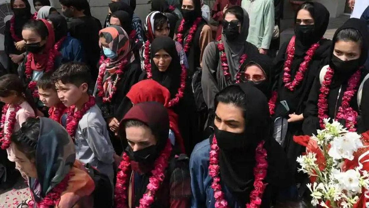 The Afghanistan girls’ football squad is to be relocated to the UK (ROKiT Foundation/PA)