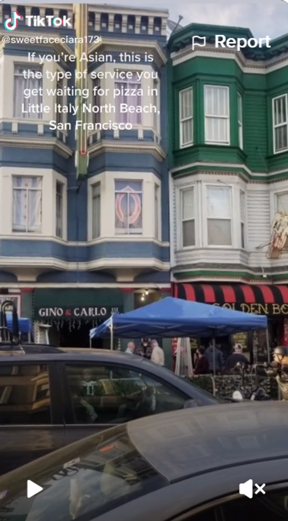 The alleged attack took place at the Gino & Carlo Cocktail Lounge in North Beach, San Francisco.