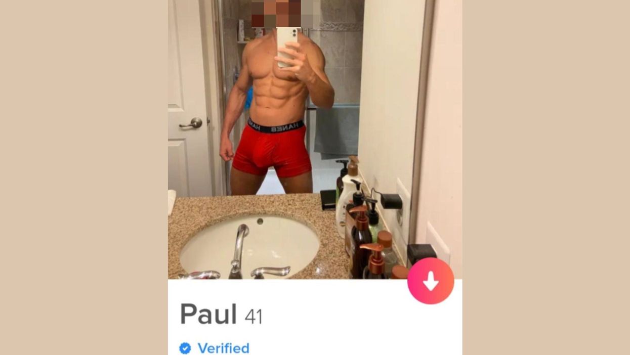 <p>The alleged Tinder profile has gone viral on Reddit</p>