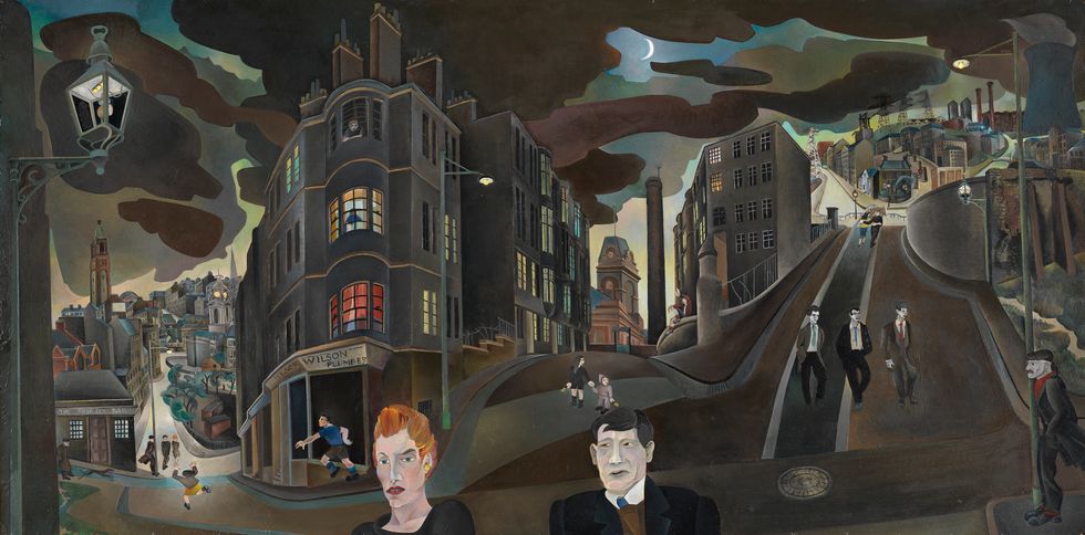 Alasdair Gray mural to go on display at gallery where he spent ‘happiest times’