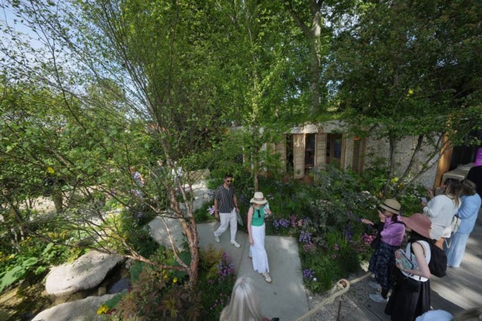 The Avanade Intelligent Garden at the Chelsea Flower Show