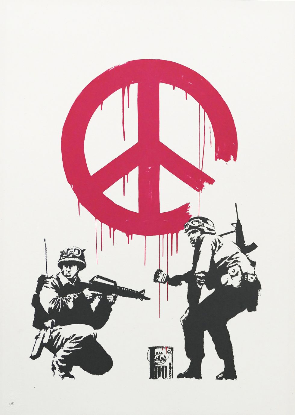 Auction of Banksy piece raises £81,000 for children’s hospital in Ukraine