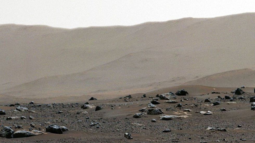 The barren landscape of Mars might once have allowed life to flourish