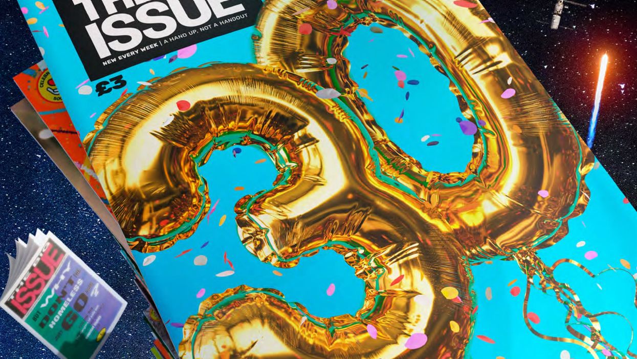 The Big Issue’s 30th anniversary edition (The Big Issue/PA)