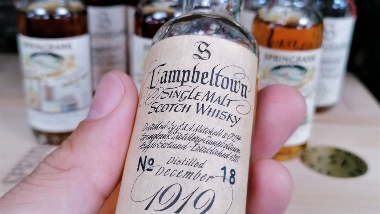 The bottle sold for £6,640 (Whisky.Auction/PA)