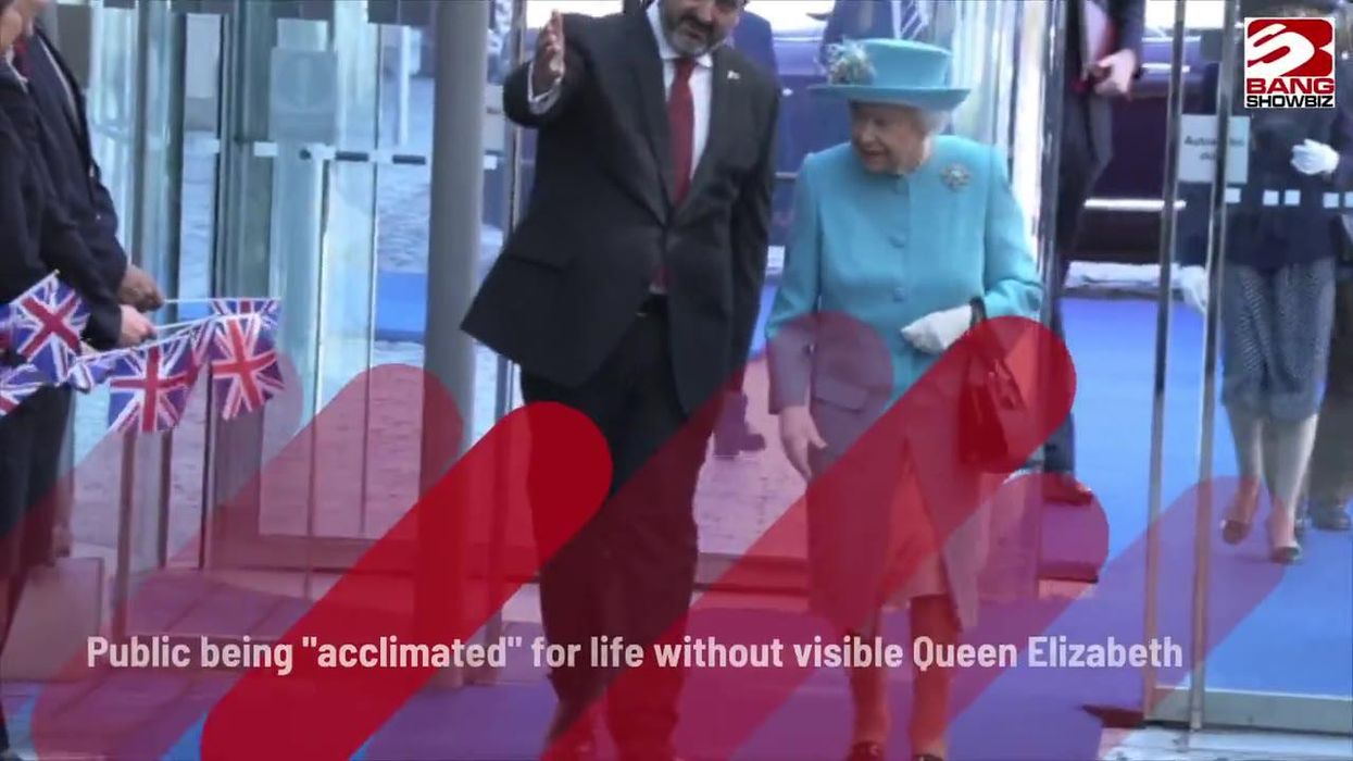 The British public are being 'acclimated' to not seeing Queen