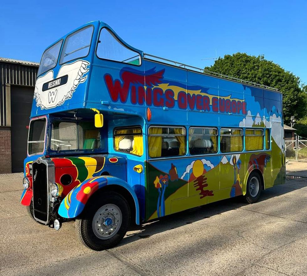 Sir Paul McCartney’s 1972 Wings tour bus to take final trip before auction