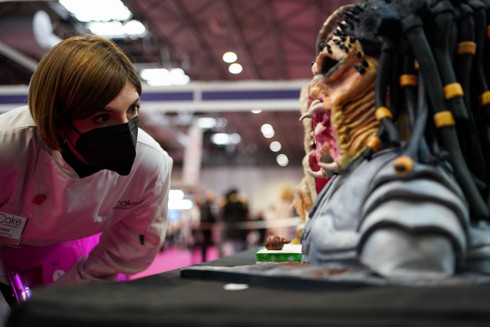 The cake event runs from Wednesday to Sunday (Jacob King/PA)