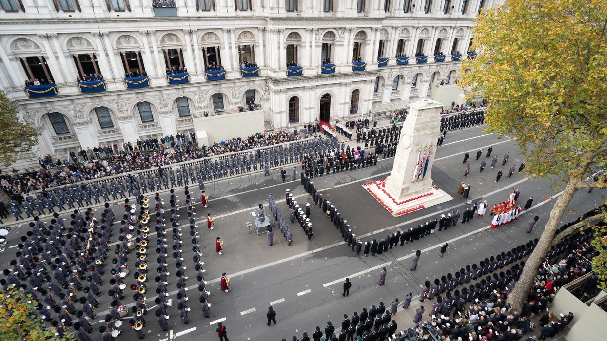 History of the Cenotaph, amid debate over Armistice Day marches