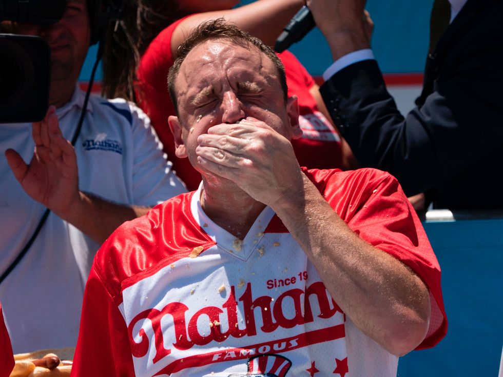 The champion admits that nature takes its course after around four hours