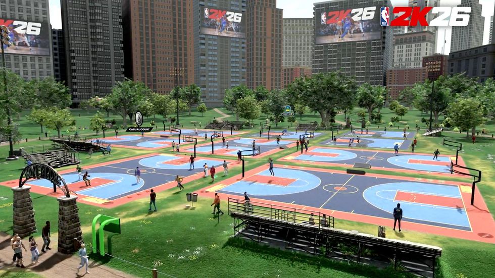 The City in Season 1 of NBA 2K26