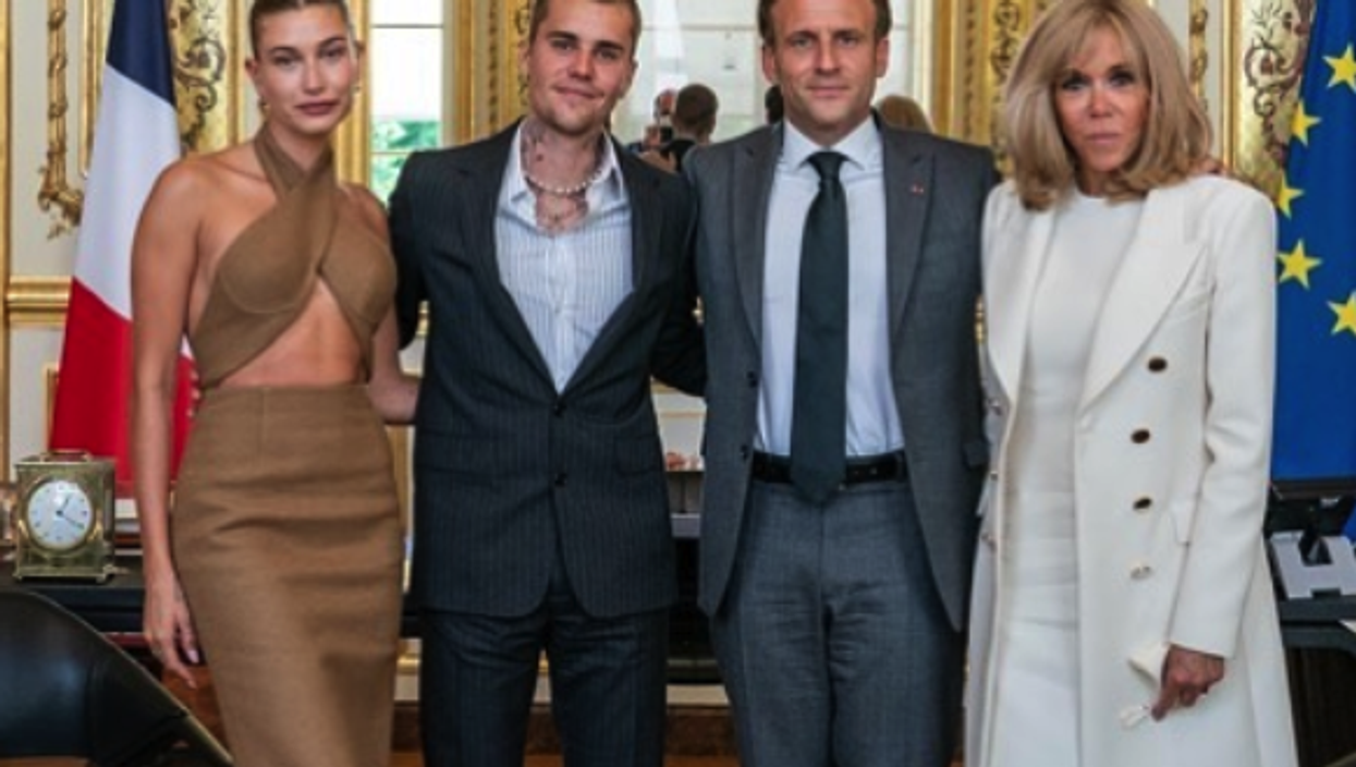 <p>The couple are currently in Paris and have been spotted around the city since visiting the Macrons</p>
