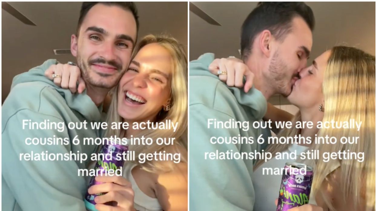 Couple discover they are cousins but get married anyway