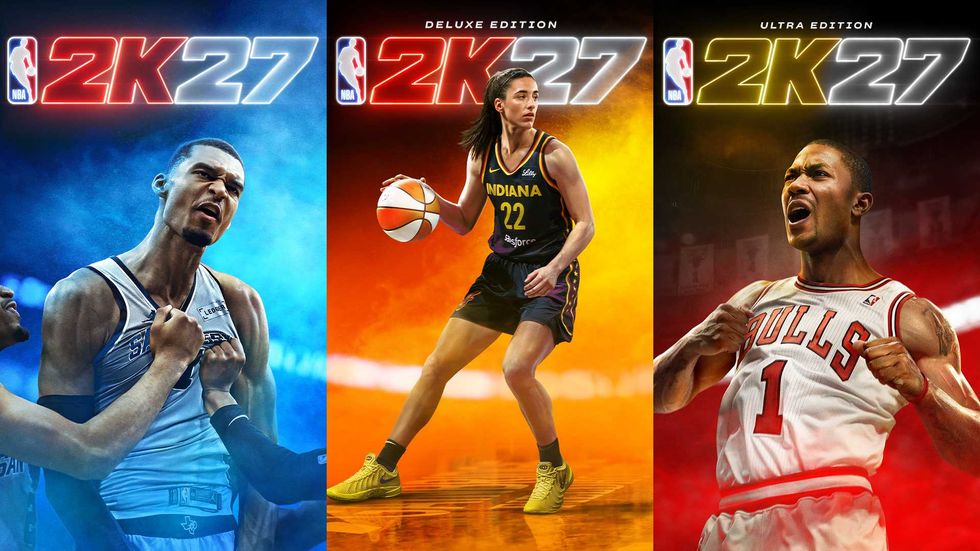 The cover stars for different NBA 2K27 editions