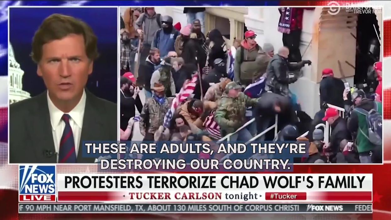 Awkward clip shows reporter being repeatedly talked over by colleagues