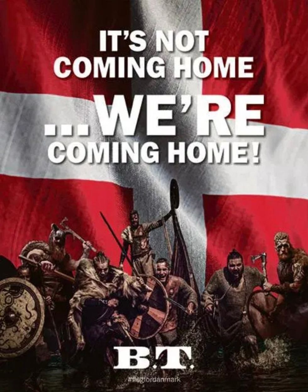 The Danish newspaper fought back with a reference to a distant past