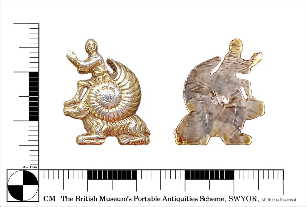 The discovery was announced by the British Museum