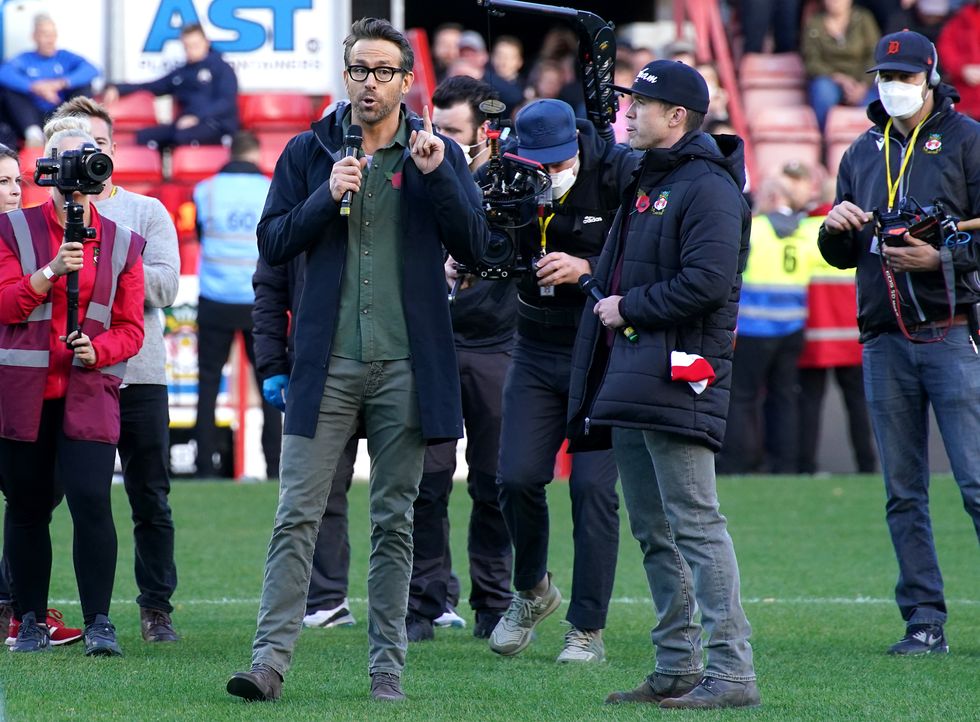 Reynolds and McElhenney donate £10,000 to Wrexham player’s fundraiser